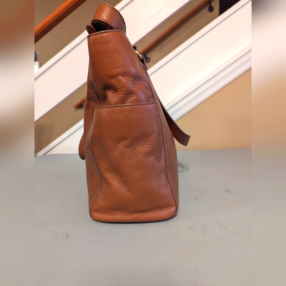 FOSSIL Tan Leather Shoulder Bag - Picture 6 of 7